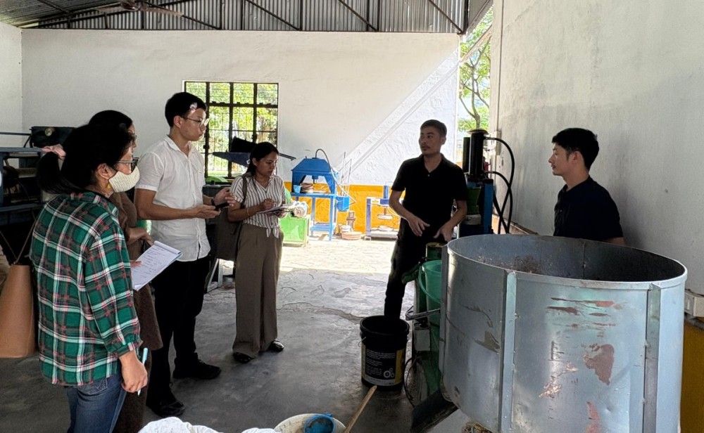 Participants and resource persons at the technology clinic on animal feed processing at NTTC Dimapur.